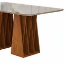 Ver imagem 3 de Kit Mesa de Jantar Orquestra com 6 Cadeiras Bella em Boucle