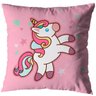 Kit 2 Almofadas Cheias Unicórnio Infantil Quarto 40cm - 3
