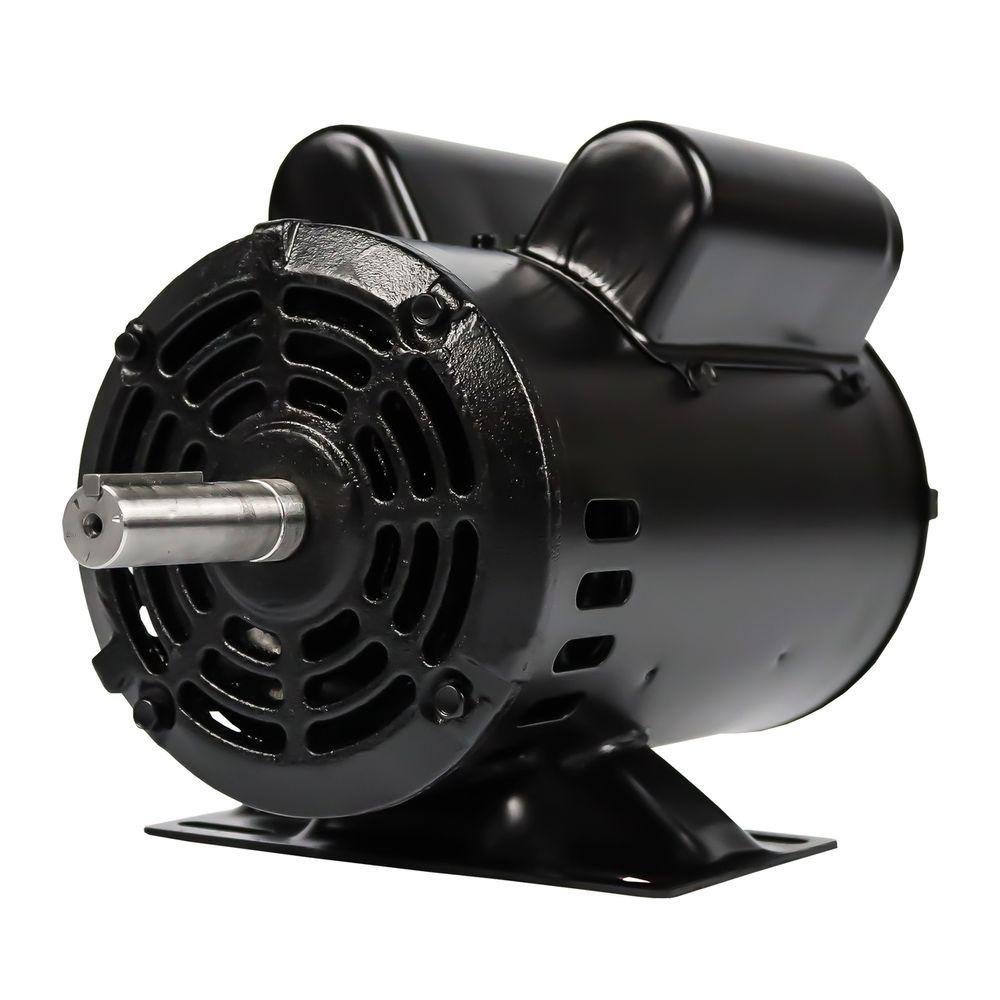 Motor Elétrico Monofásico 3cv 4 Pólos Baixa Rotação C/ Polia - 9