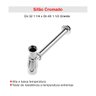 Sifão Cromado Para Tanque E Cozinha 1.1/4 32 Dn 1.1/2 Dn 40 - 6