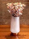 Ver imagem 4 de Vaso de Vidro Rosé Gold e Fumê 30cm Mocca Mart