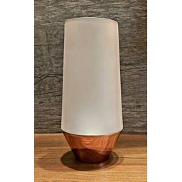 Vaso de Vidro Rosé Gold e Fumê 30cm Mocca Mart - 3