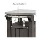 Ver imagem 6 de Bancada e Armário Buffet Marrom Keter