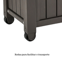 Ver mais imagens de Bancada e Armário Buffet Marrom Keter