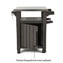 Ver imagem 4 de Bancada e Armário Buffet Marrom Keter