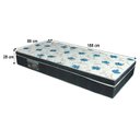 Ver imagem 3 de Colchão Solteiro Alpoim Iso 60 Ortopillow 28x88x188 Ortobom