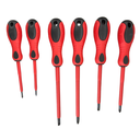 Ver imagem 3 de Jogo de Chave Fenda / Philips Isolada 1000V (6 Peças) - Tubarao