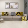 Kit 6 Almofadas Sala Quarto 40cm x 40cm Geométrico Amarelo - 2
