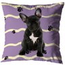 Kit 2 Capas de Almofada Pet Cachorro Lilás 40cm Bulldog - 3