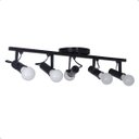Ver imagem 1 de Spot Trilho 5 Lâmpadas Soft Direcionavel E-27 110v/220v