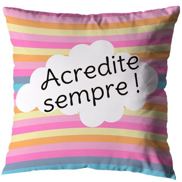 Capa para Almofada Estampa Digital 40x40cm Unicornio_03 - 1