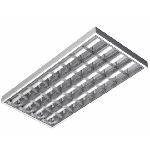 Luminária de Alto Rendimento T8 4x32/36/40w de Sobrepor Glight