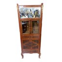 Ver imagem 3 de Vitrine Rústica com Espelho - 160x64x40cm Prime Home Decor 37324