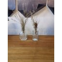 Ver imagem 2 de Vasos Decorativo de Vidro Transparente  Para Sala Quarto Escritório Aparador Lavabo Hall de Entrada