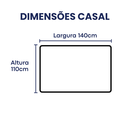 Ver imagem 5 de Base Cama Box Casal com Cabeceira Cinza 138x188cm