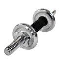 Ver imagem 4 de Halter Peso Ajustavel 10kg Anilhas Academia Musculaçao Exercicio Treino Braço Biceps Triceps Fortale