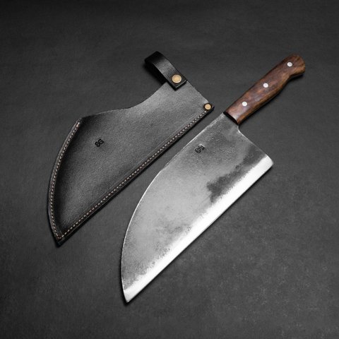 Cutelo Chef Sg 10” em Aço Carbono - Cabo de Madeira Nobre