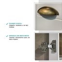 Ver imagem 4 de Balcão Gabinete de Pia 120cm Mdf 2 Portas 3 Gavetas Milla Móveis Carraro