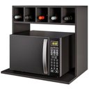 Ver imagem 2 de Suporte Aéreo para Micro-ondas 60x40cm Ane M05 Preto - Inoviza