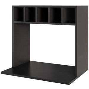 Suporte Aéreo para Micro-ondas 60x40cm Ane M05 Preto - Inoviza
