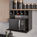 Ver imagem 3 de Suporte Aéreo para Micro-ondas 60x40cm Ane M05 Preto - Inoviza