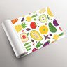 Papel de Parede frutas e legumes - 2