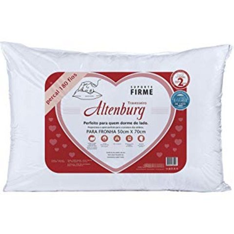 Travesseiro Altenburg Suporte Firme 180 Fios 45x65cm