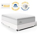 Ver imagem 6 de Cama Box com Colchão de Molas Ensacadas Pillow Top Flora Casal 138cm