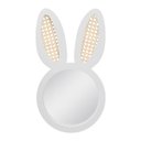 Ver imagem 1 de Espelho Decorativo Infantil 43x44cm Lebre Branco