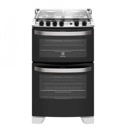 Fogão de Piso Electrolux 4 Bocas Duplo Forno 56Dba - 1