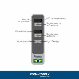 Forno Eletrico Miniconv Vapor com 4 Assadeiras Prática - 5