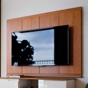Ver imagem 2 de Painel Suspenso Flow Sense Freijó para TV até 65” – EJ Móveis