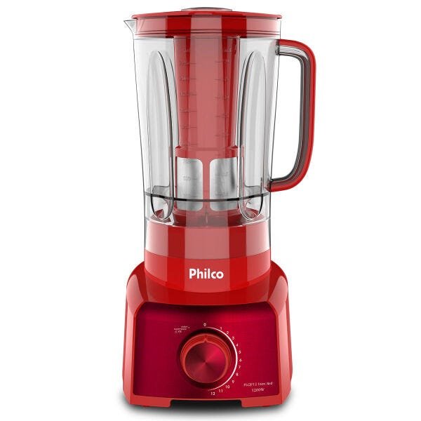 Liquidificador Philco Plq912V Inox Red 1200W 127V - 3