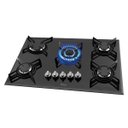 Ver imagem 1 de Cooktop Philco Design Bisotê 5 Queimadores Tripla Chama Preto Bivolt