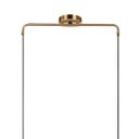 Ver imagem 5 de Lustre Pendente Dourado Cadre para Sala de Jantar - 4 Globos
