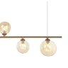 Lustre Pendente Dourado Mesh de Sala de Jantar - 4 Globos - 3