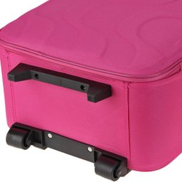 Mala de Viagem Rosa Pequena a Bordo 10kg de Mão Rodinhas M. Valentin Copacabana - 3