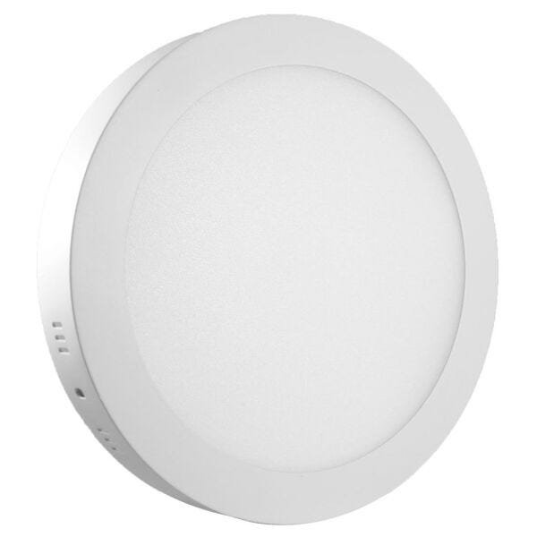 Plafon Sobrepor Smart LED Redondo 18W Branco Frio - 1