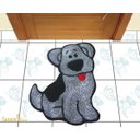 Ver imagem 1 de Tapete Multiuso Formato Cachorro Cinza - Frufru