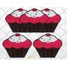 Jogo de Tapetes para Cozinha Cupcakes - Frufru - 1