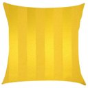 Ver imagem 5 de Kit 4 Capas de Almofadas Medalhão e Listrado Amarelo 45cmx45cm