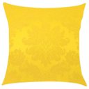 Ver imagem 6 de Kit 4 Capas de Almofadas Medalhão e Listrado Amarelo 45cmx45cm
