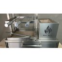 Ver imagem 5 de Parrilla para Bancada 74x45 com Elevação e Grelha Uruguaia + 3 Espetos