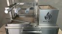 Ver imagem 5 de Parrilla para Bancada 74x45 com Elevação e Grelha Uruguaia + 3 Espetos
