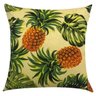 Kit 4 Capas de Almofadas Abacaxi e Dourado Liso 45cmx45cm - 6