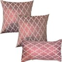 Ver imagem 2 de Kit 3 Almofadas Composê Rosê Gold Geométrico