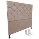 Ver imagem 1 de Cabeceira de Cama Box Casal Estofada Kasi Ct + Frame - Cores