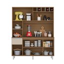 Ver imagem 3 de Kit de Cozinha 6 Portas e 1 Gaveta Alice-Poliman - Carvalho / Off White