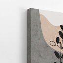 Ver imagem 3 de Folha Planta Silhueta Minimalista Quadro Canvas 60x40cm