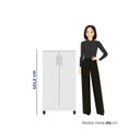 Ver imagem 4 de Armário Multiuso 2 Portas com Prateleiras Brisa Branco